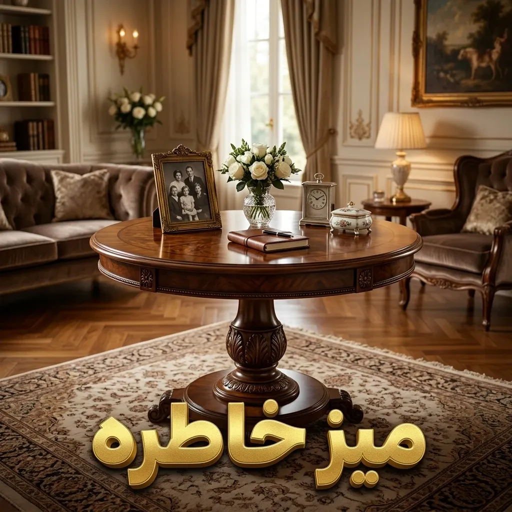 میز خاطره گالری عاج