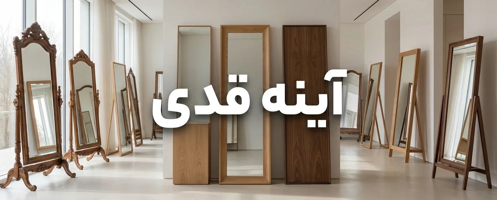آینه قدی های لاکچری گالری عاج