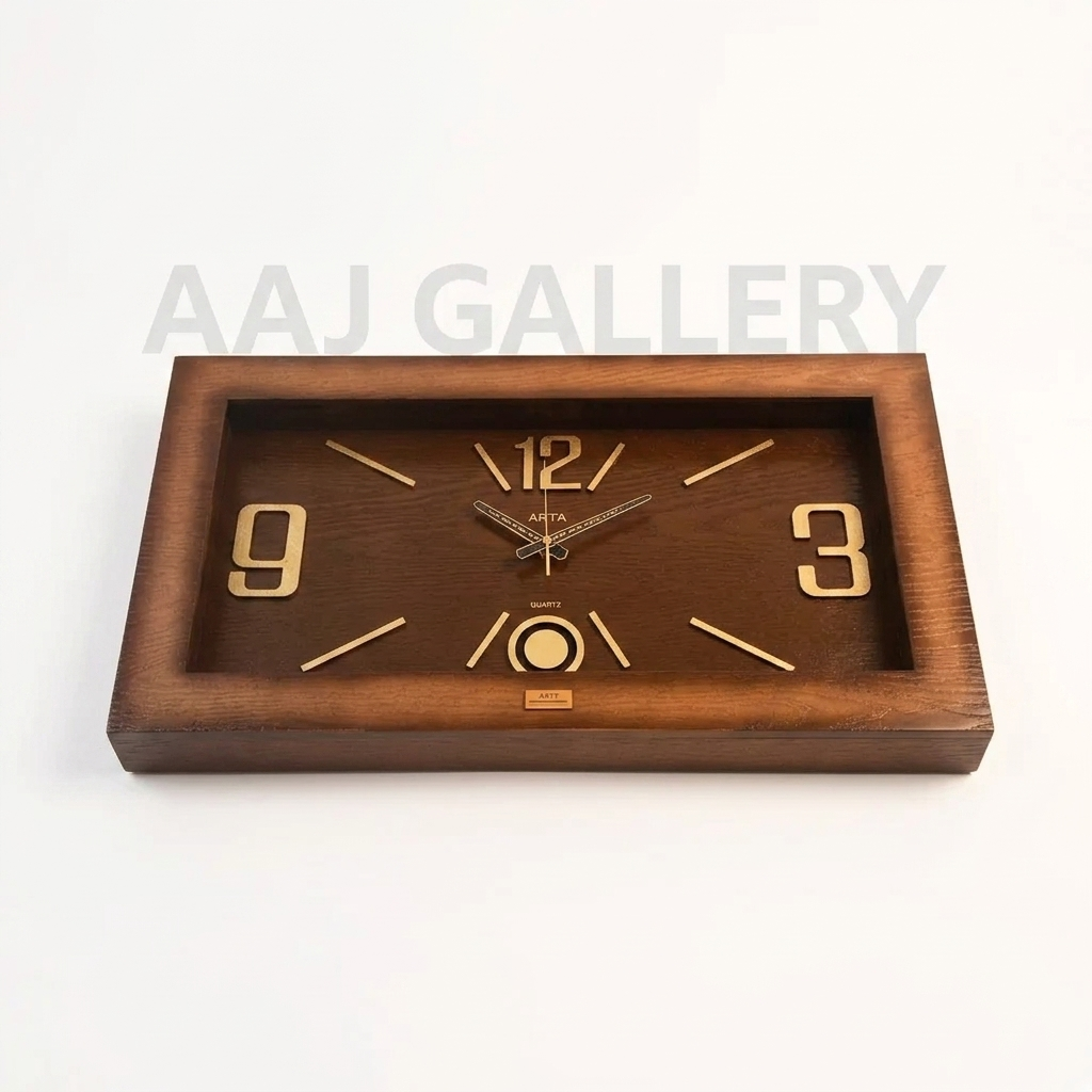 ساعت دیواری مستطیل آرتا کد 421
