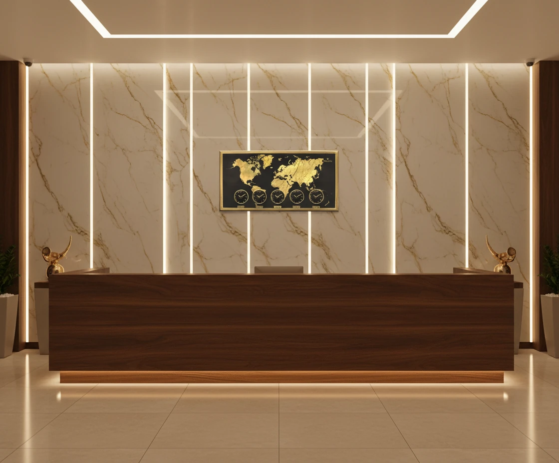 ساعت دیواری رولکس جهان نما کد 10 مشکی