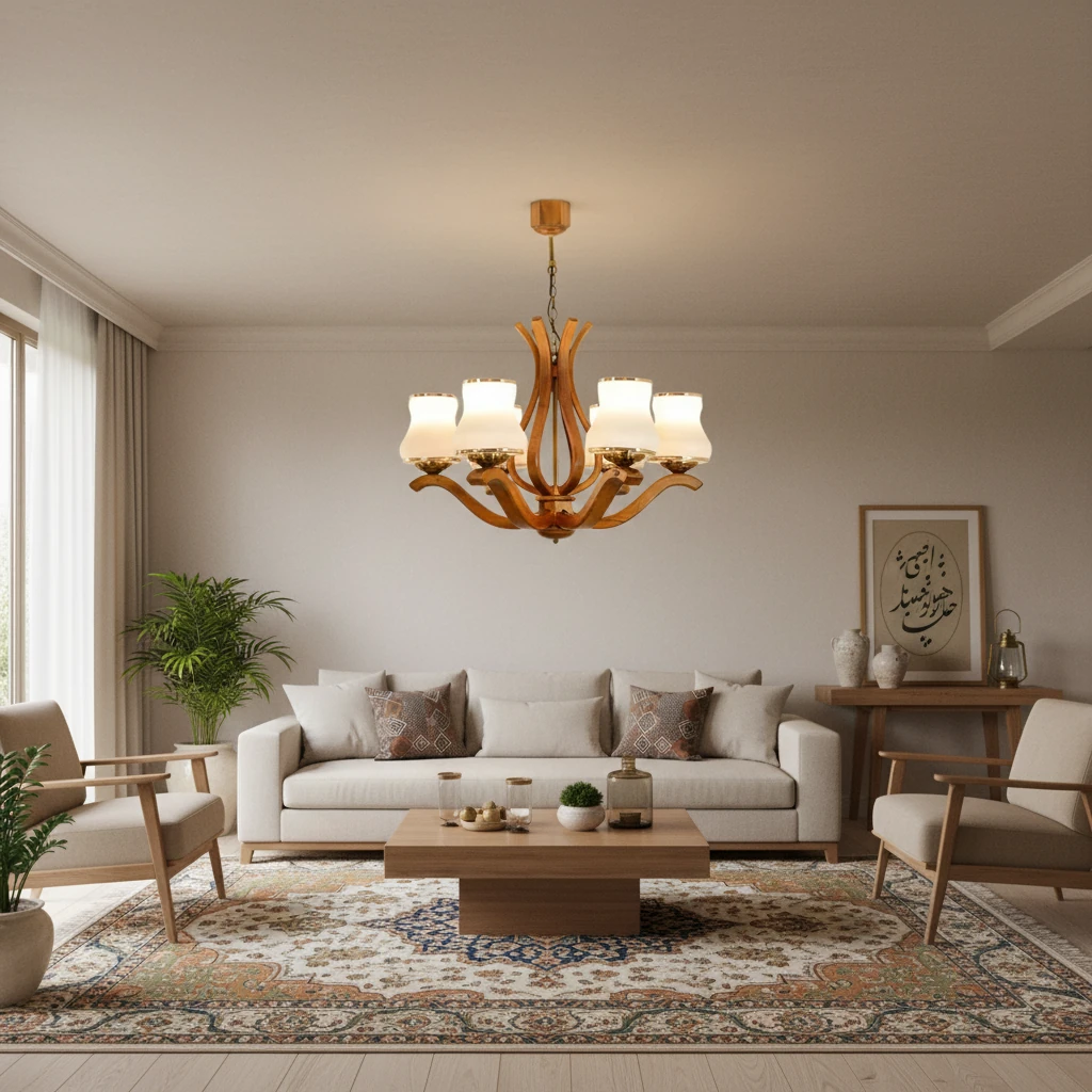 لوستر هوران 6 شعله