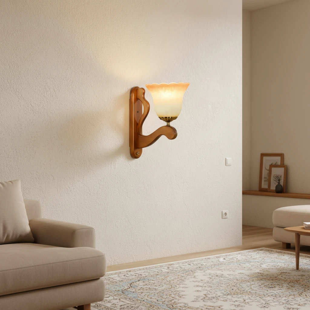 دیواری چوبی ترنج