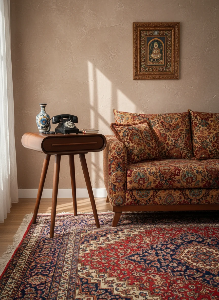 میز تلفن  لبخند